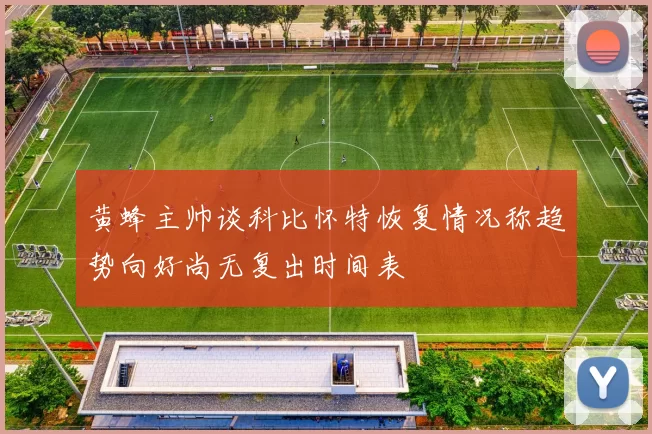 黄蜂主帅谈科比怀特恢复情况称趋势向好尚无复出时间表